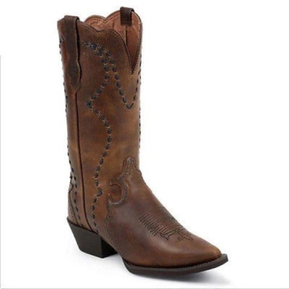 Justin Ladies Tan Vintage Buffalo Boots L2700